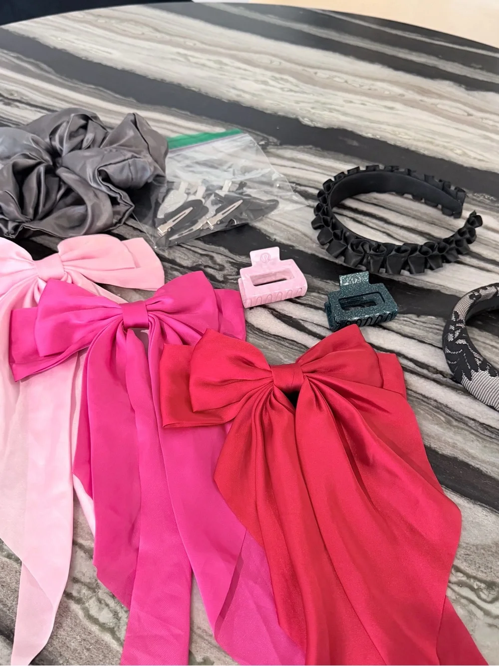 Assorted Luxury Hair Bows and Accessories Set